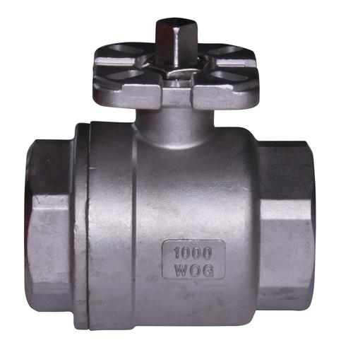 2PC Ball Valve With ISO5211 Mounted Pad