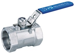 Stainless Steel 1PC Ball Valve Screwed lockable