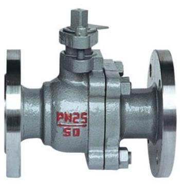 DIN 2PC Ball Valve Flanged