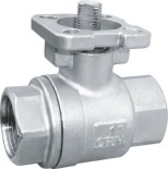 2PC Ball Valve With ISO5211 Pad